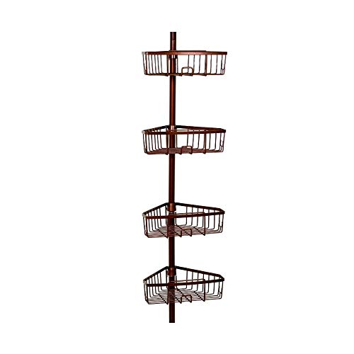 GHY Corner Shower Caddy Rustproof Oil Rubbed Bronze Stainless Steel