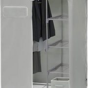 Simple Houseware Freestanding Cloths Garment Organizer Closet