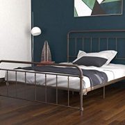 DHP Winston Metal Bed Frame, Multifunctional Piece with Adjustable Heights