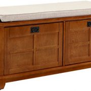 Crosley Furniture Adler Entryway Bench - Warm Oak