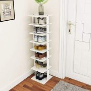 Tangkula Wooden Shoes Racks, Entryway Shoes Storage Stand