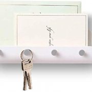 Adhesive Hooks Wall Key Hooks Holder Mail Letter Organizer Wall Key Holder