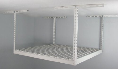 SafeRacks - 4x4 Overhead Garage Storage Rack (12"-21" Ceiling Drop)