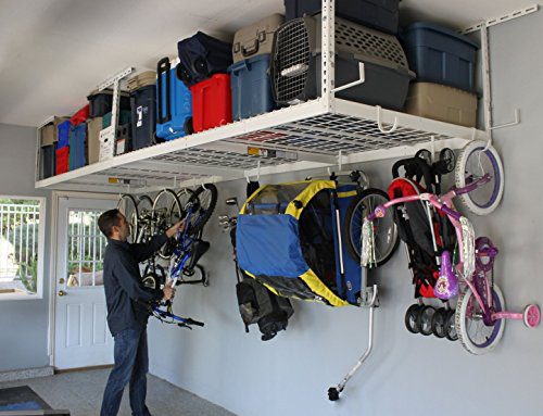 Garage Storage Organizer Racks Ceiling Overhead Drop Basement Heavy Duty