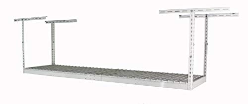 SafeRacks - 2x8 Overhead Garage Storage Rack - Height Adjustable Steel