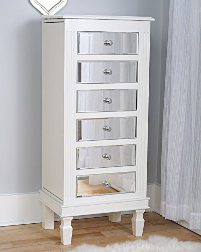 Hives and Honey Hives & Honey Ava Jewelry Armoire, White