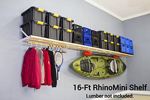 DIY RhinoMini Universal Shelf Kits for Garages & Other Applications