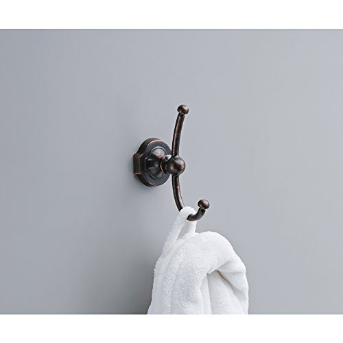 Delta Faucet Bathroom Accessories Georgian Double Towel ...