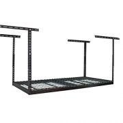 MonsterRax - 3x6 Overhead Garage Storage Rack - Height Adjustable Steel