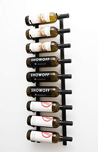 VintageView W Series (3 Ft) - 9 Bottle Wall Mounted Wine Rack