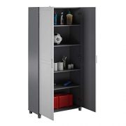 SystemBuild Callahan 36" Utility Storage Cabinet, Gray