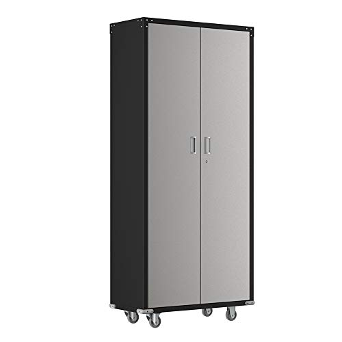 Heavy-Duty Metal Storage Cabinet - 4 Adjustable