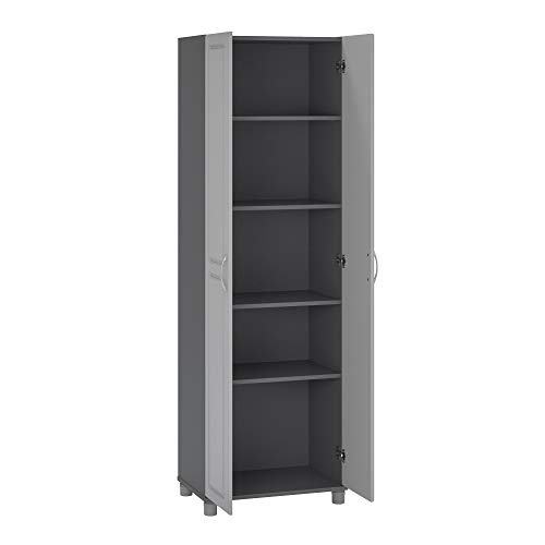 SystemBuild Kendall 24" Utility Storage Cabinet, Gray