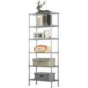 LANGRIA 6 Tier Wire Shelving Unit Organization and Storage Rack