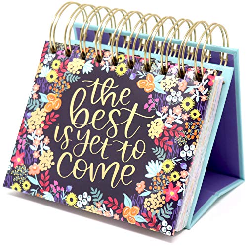 bloom daily planners Undated Perpetual Desk Easel/Inspirational Standing Flip