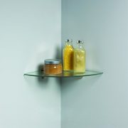 Knape & Vogt Vogt Decorative Corner Glass Shelf Kit L X 12 in W