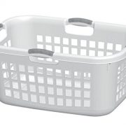 STERILITE Corp 12168006 Laundry Basket White 2Bshl
