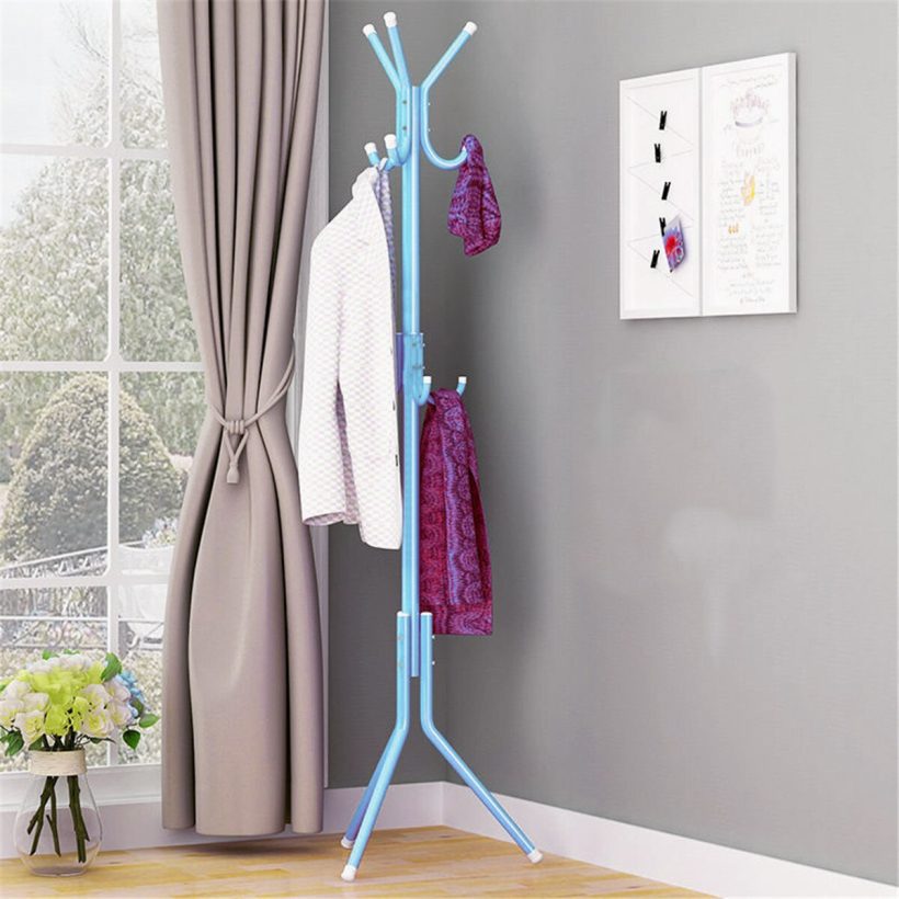 Hook Clothes Stand Hat Coat Rack Metal Coat Handbag