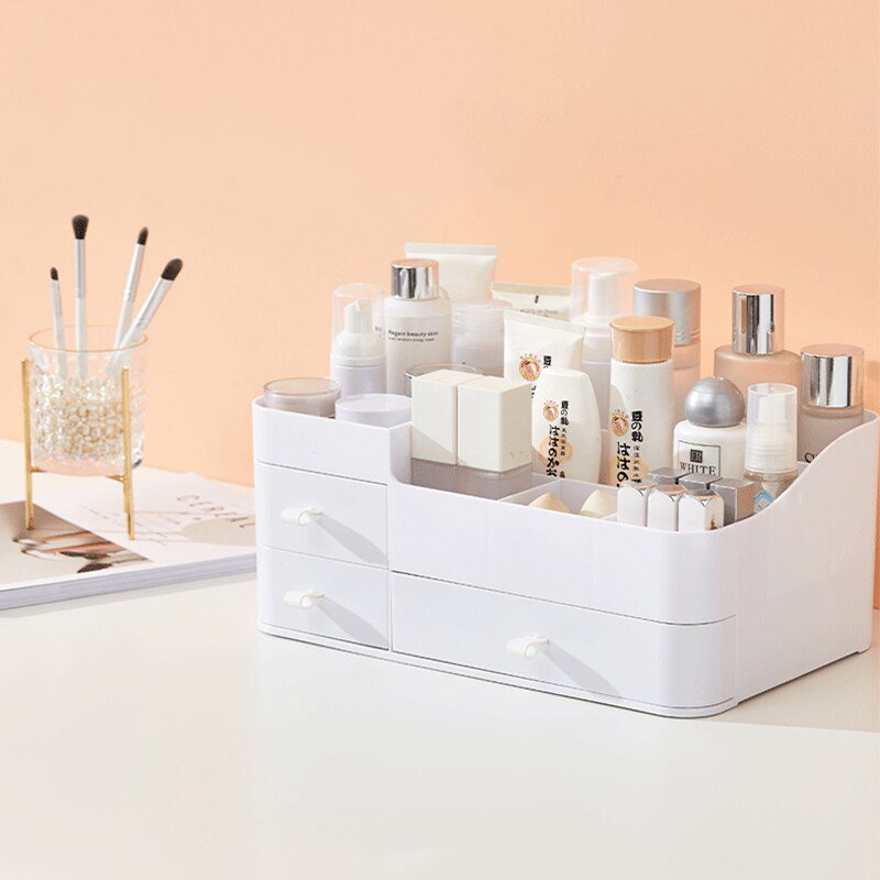 Large Capacity Makeup Storage Box Cosmetic Organizer