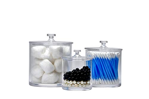 Easyway Multifunctional Acrylic Jars – Plastic Jars – Great Home Decor Pieces