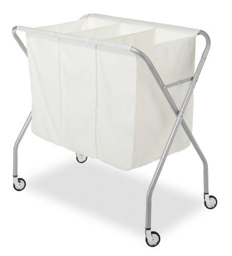 Whitmor 3 Section Laundry Sorter - Collapsible