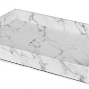 Home Redefined Beautiful Modern Elegant 18"x12" Rectangle Marble
