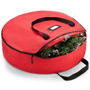 ZOBER Premium Christmas Wreath Storage Bag 36”