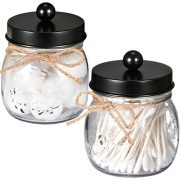 SheeChung Apothecary Jars Set,Mason Jar Decor
