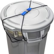 Encased Trash Can Lock for Animals/Raccoons