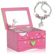 Unicorn Jewelry Box For Girls - Two Unicorn Gifts