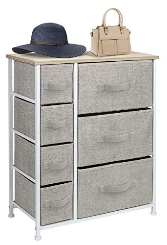 Sorbus Dresser with Drawers - Furniture Storage Tower