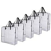 VENO Over-Sized Clear Storage Bag W/ Strong Handles