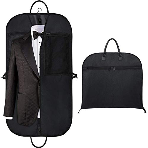 Orange Tech 43" Gusseted Travel Garment Bag for Business