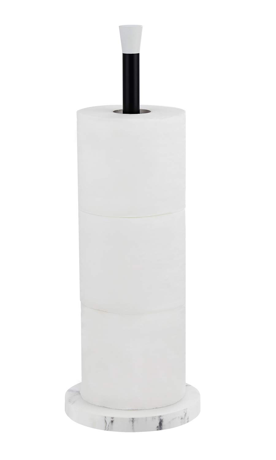 zccz Free Standing Toilet Paper Holder, Bathroom Toilet Tissue Roll
