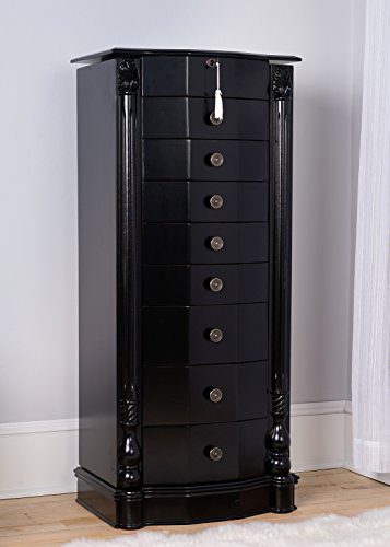 Florence BLACK Jewelry Armoire