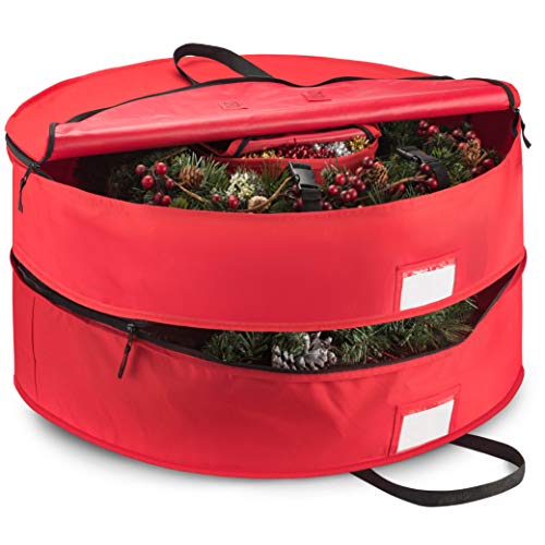 Premium Christmas Wreath Storage Xmas Bag