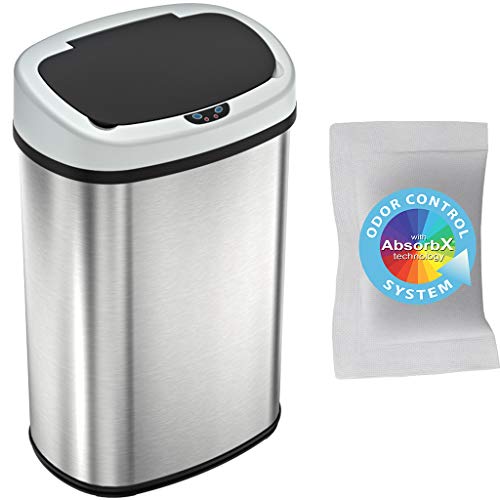 Touchless Trash Can with Odor Control System