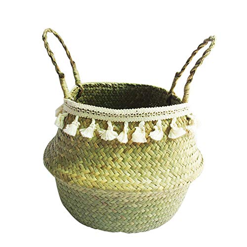 Storage Basket, Woven Plant Basket