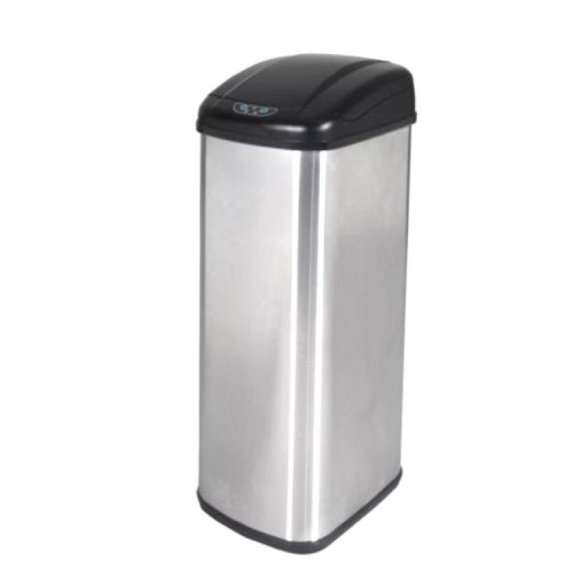BestOffice 13 Gallon Touch-Free Sensor Automatic Stainless-Steel