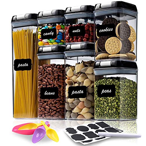 Airtight Food Storage Container Set - 7 PC - Kitchen