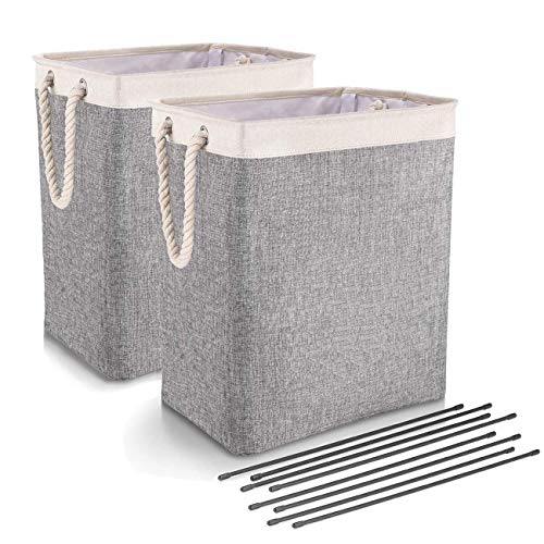 DYD Laundry Basket with Handles 2 Pack