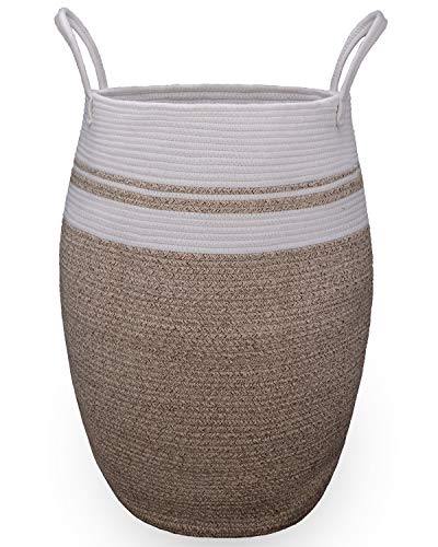 Thickened Collapsible Tall Rope Dirty Clothes Basket