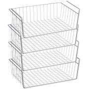Pantry organization Under shelf storage basket