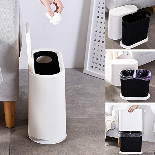 2.4 Gallon Garbage Container Bin for Bathroom Review - StorageVat.com