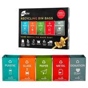 Recycling Bin Bags + Donation Bag for Home Kitchen Office