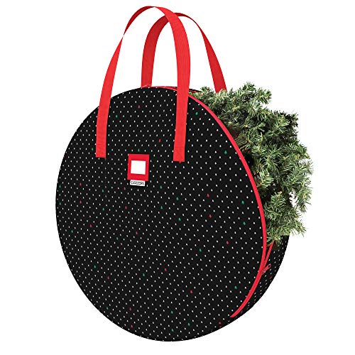 Christmas Wreath and Garland Bag with Durable Zippered