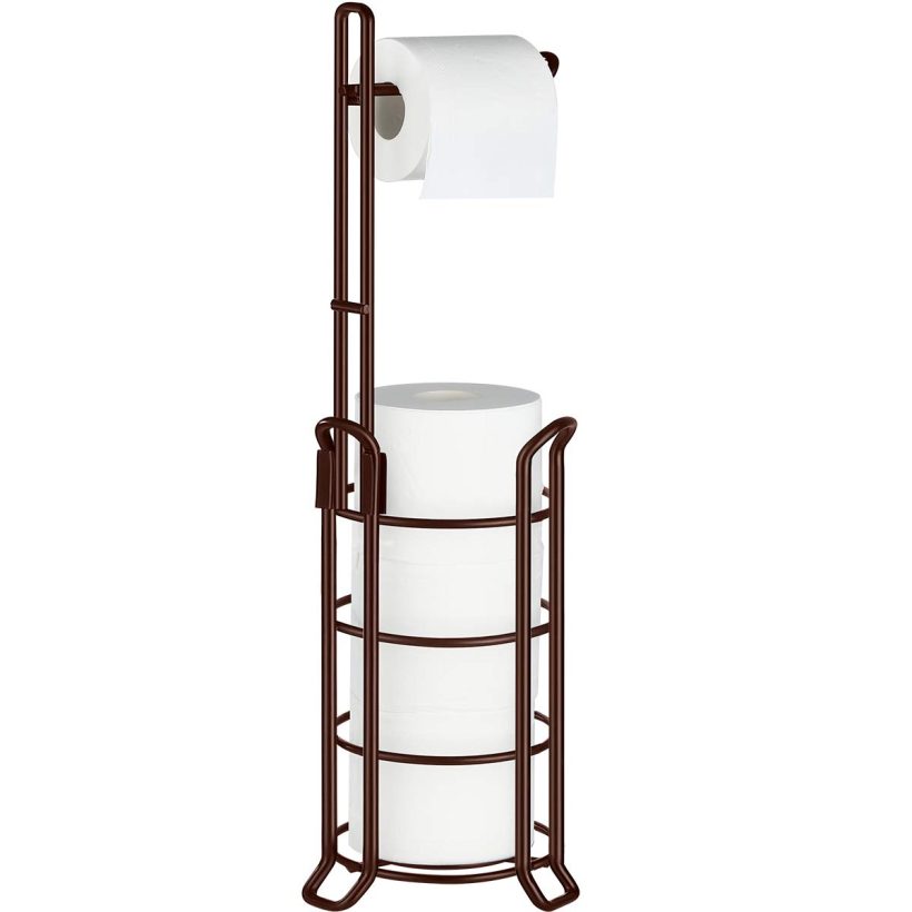TomCare Toilet Paper Holder Toilet Paper Stand and Dispenser
