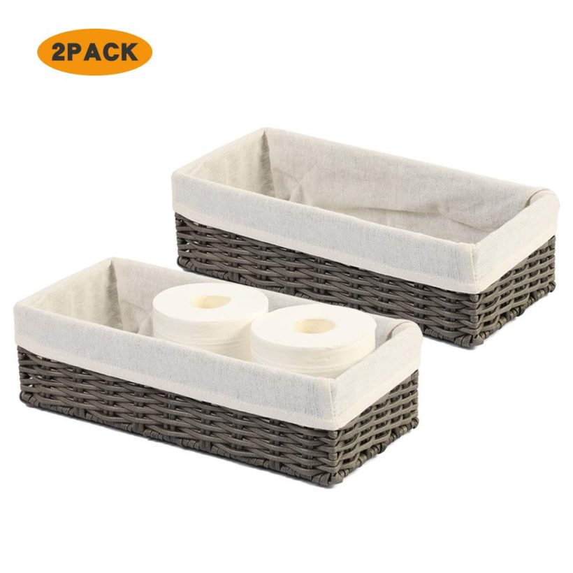 Storage Organizer Basket Bin Toilet Paper Basket