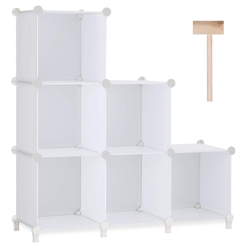 Storage Organizer 6-Cube Closet Storage