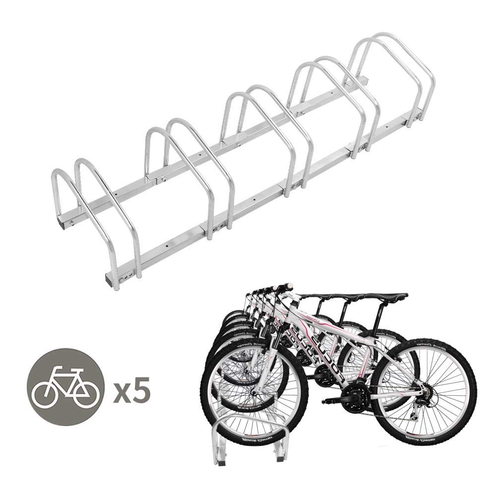 LLY Houseware 5 Bicycle Floor Parking Adjustable Storage